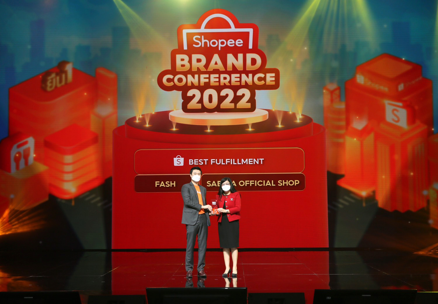 SABINA คว้ารางวัล Best Fulfillment Award 2022” จากงาน Shopee Brand Conference 2022 ตอกย้ำความสำเร็จ ยืนหนึ่ง 1 แบรนด์แฟชั่นในใจนักช้อปชาวไทย